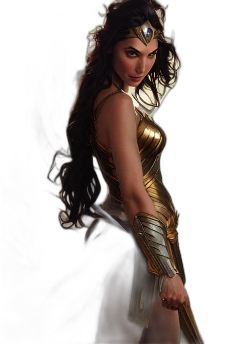 dress, comic book art, fantasy art, concept art transparent PNG cut-out