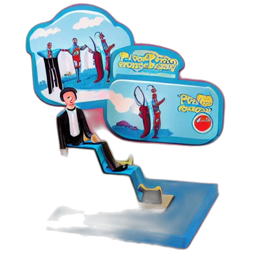concept art, peewee, herman, astral transparent PNG cut-out