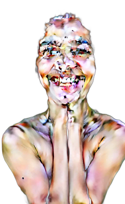 face, mask, creature, robot transparent PNG cut-out