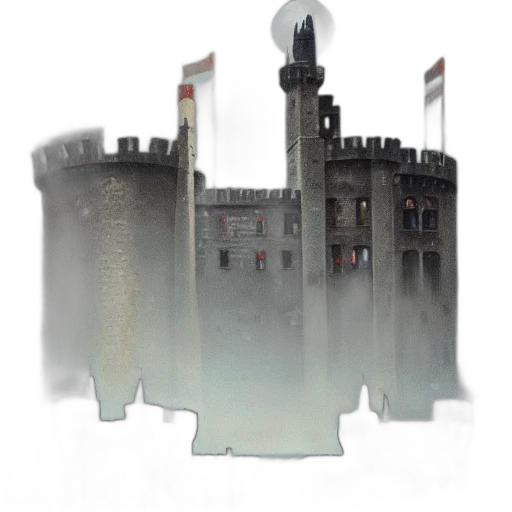 crown, building, sword, concept art transparent PNG cut-out