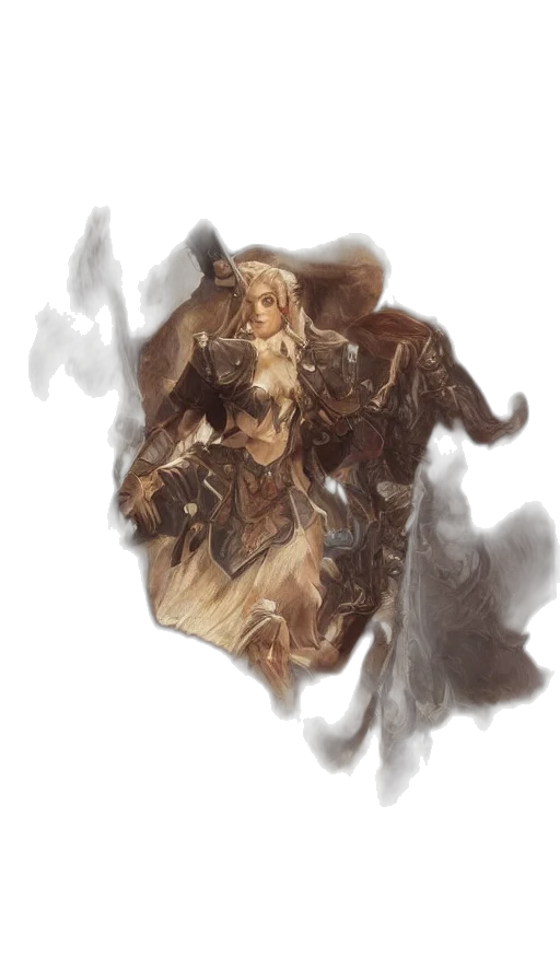 dragon, weapon, dress, concept art transparent PNG cut-out