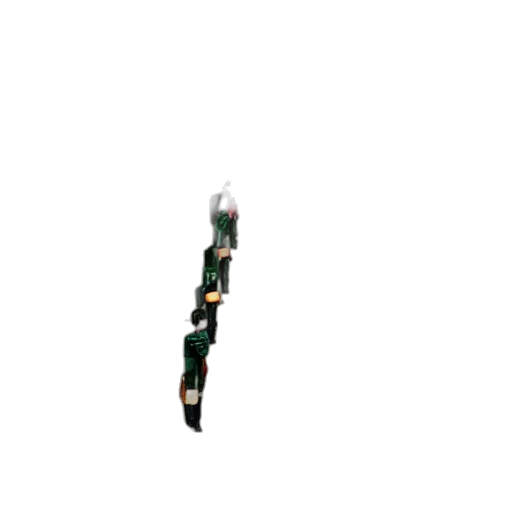 staff, robot, sword, jewelry, pixel art, 3d render, concept art, photorealistic transparent PNG cut-out