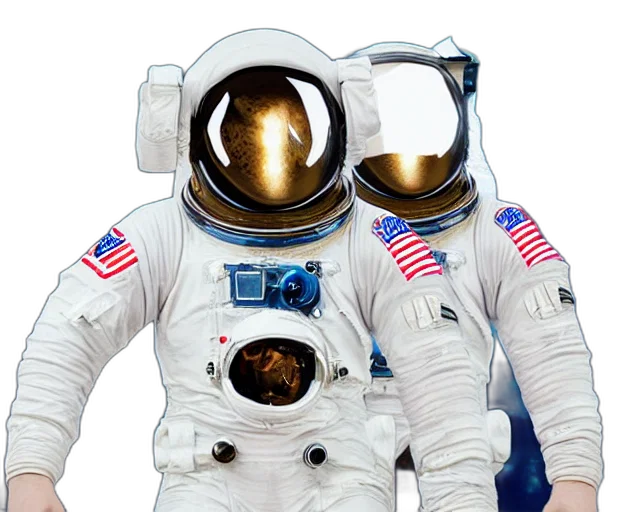 jacket, mask, staff, robot transparent PNG cut-out