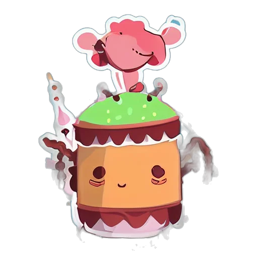 food, staff, robot, crown transparent PNG cut-out