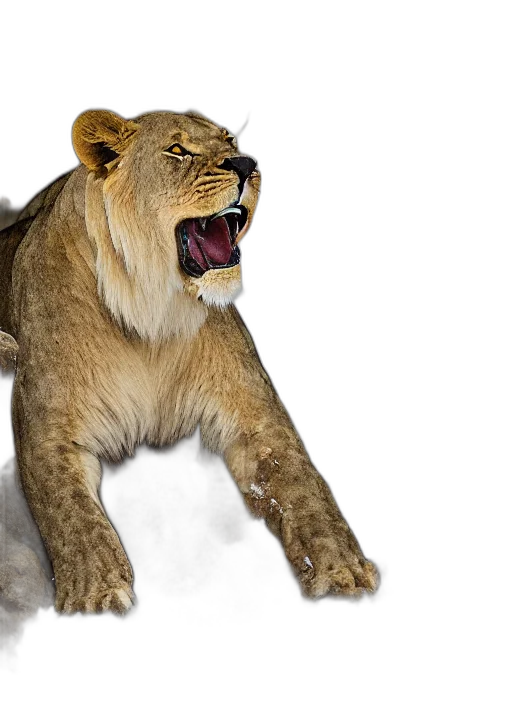 animal, creature, photorealistic, 3d render transparent PNG cut-out