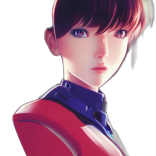 robot, jacket, face, staff transparent PNG cut-out