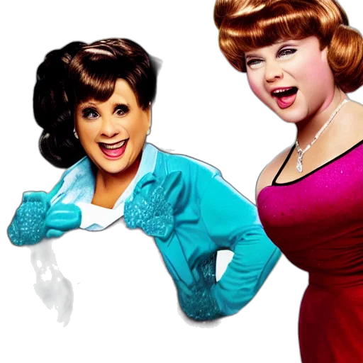 dress, 3d render, film, still, hairspray transparent PNG cut-out