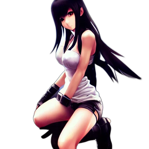 dress, staff, weapon, anime transparent PNG cut-out