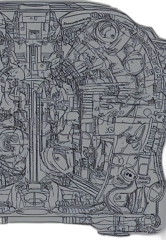 robot, car, furniture, jacket transparent PNG cut-out