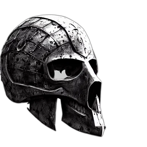 mask, weapon, face, hat, concept art, comic book art, fantasy art, cyberpunk transparent PNG cut-out