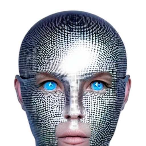 mask, face, robot, jewelry transparent PNG cut-out