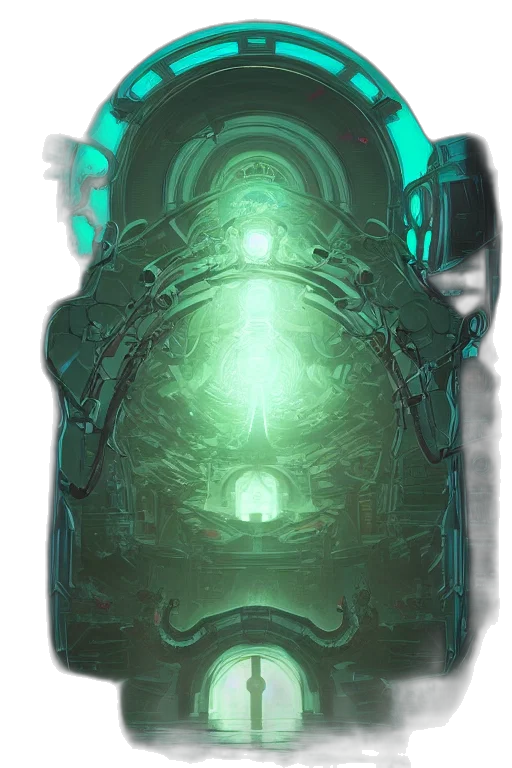bottle, mask, robot, crown transparent PNG cut-out