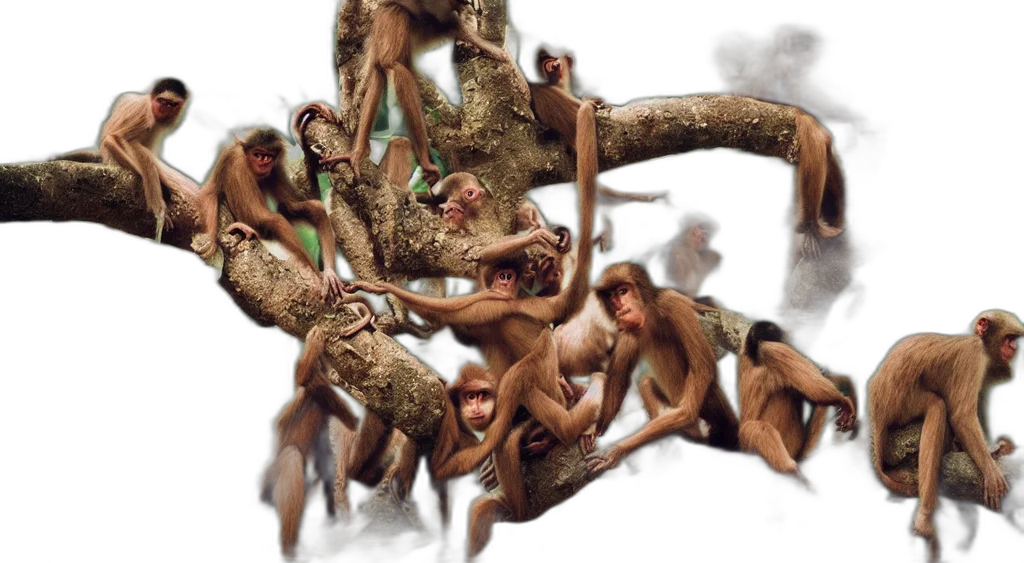 creature, tree, concept art, 3d render, photorealistic, forest, incredible, intricate transparent PNG cut-out