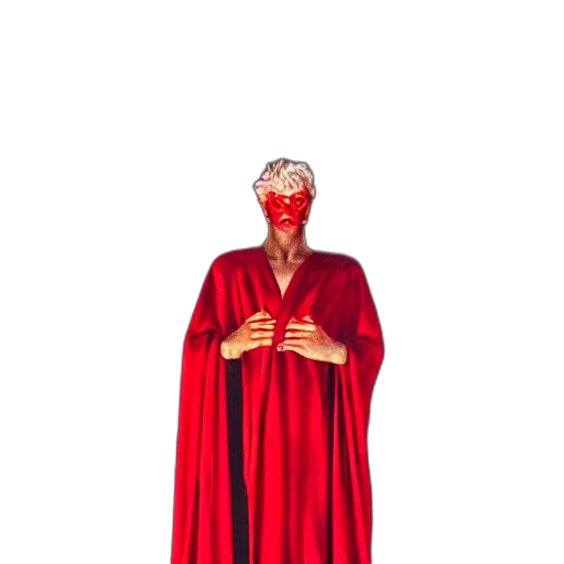 mask, dress, crown, jacket transparent PNG cut-out