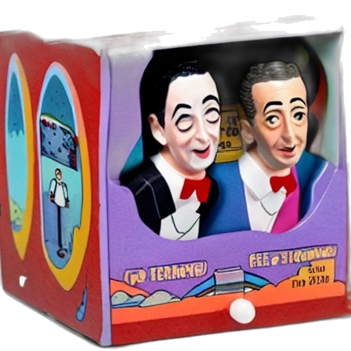 peewee, herman, astral, journey transparent PNG cut-out