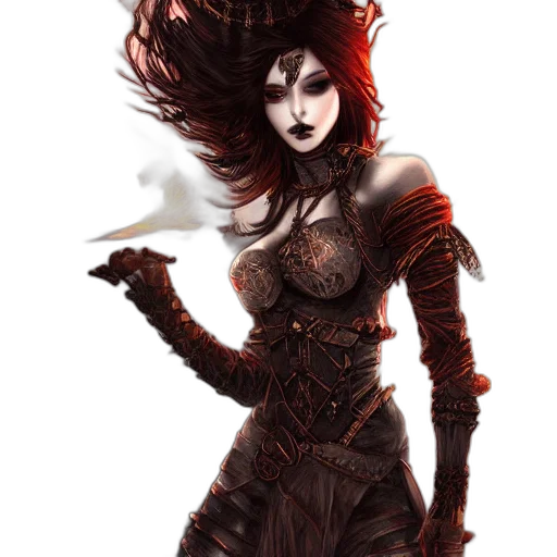 dress, mask, fantasy art, concept art transparent PNG cut-out