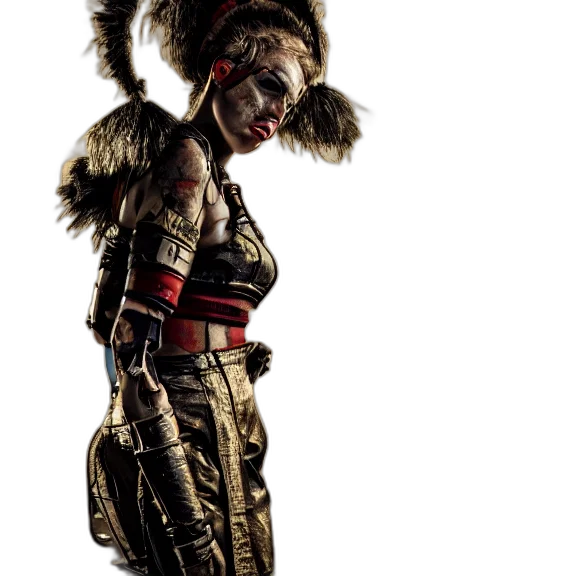mask, animal, creature, staff transparent PNG cut-out