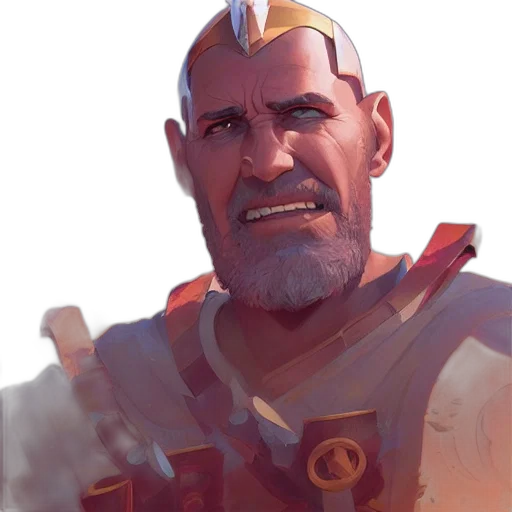 face, staff, weapon, robot transparent PNG cut-out