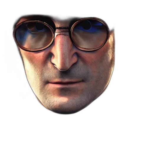 face, mask, staff, hat transparent PNG cut-out