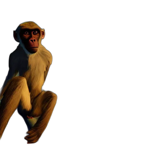 animal, creature, mask, staff, 3d render, concept art, photorealistic, high transparent PNG cut-out
