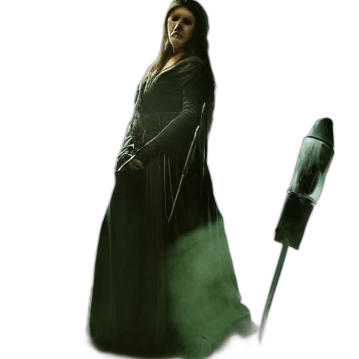 staff, sword, weapon, dress transparent PNG cut-out
