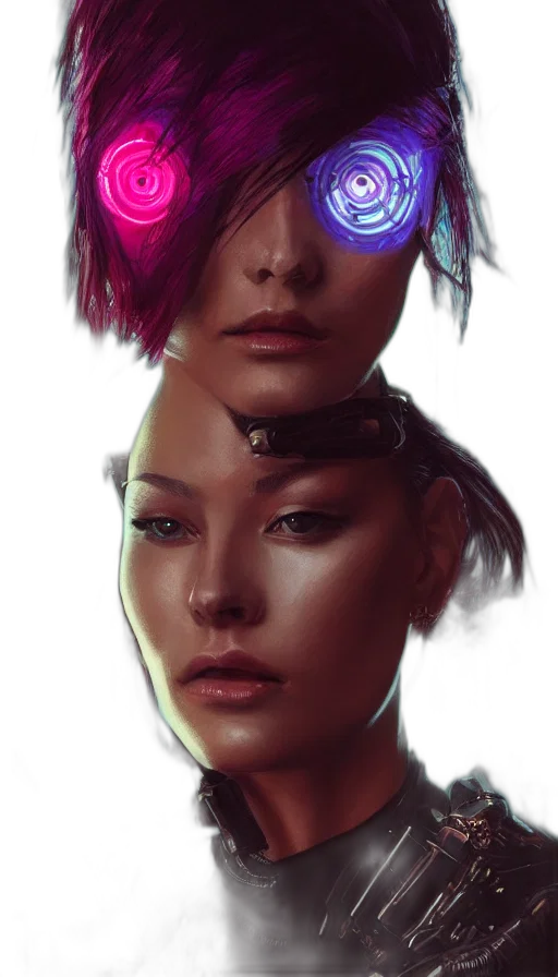 face, robot, mask, crown transparent PNG cut-out