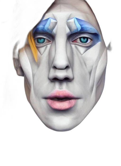 mask, face, creature, robot transparent PNG cut-out