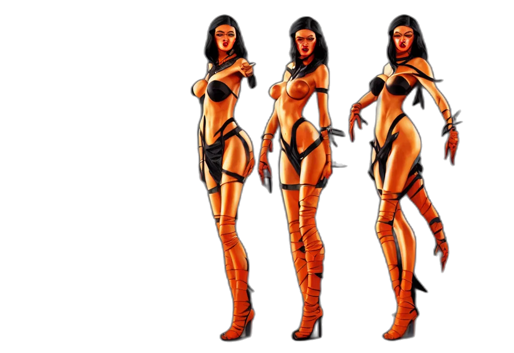 concept art, comic book art, 3d render, fantasy art transparent PNG cut-out