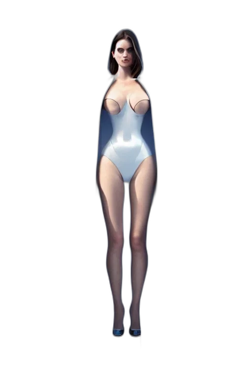 dress, robot, creature, staff, concept art, 3d render, pixel art, fantasy art transparent PNG cut-out