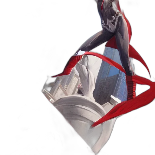 sword, mask, staff, weapon, concept art, 3d render, fantasy art, anime transparent PNG cut-out