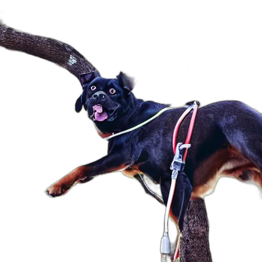 staff, animal, creature, tree transparent PNG cut-out