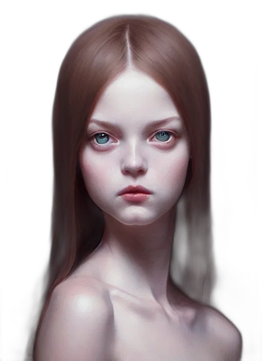 face, creature, mask, robot, fantasy art, photorealistic, concept art, oil painting transparent PNG cut-out