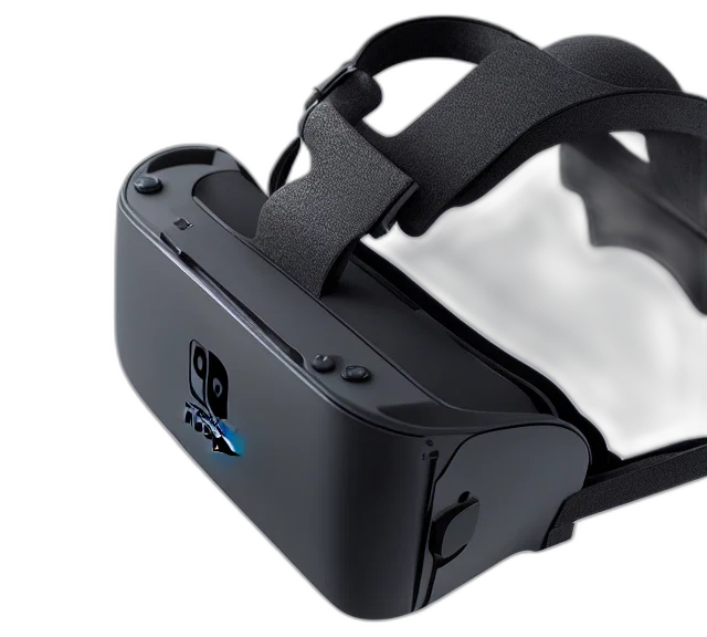 3d render, photorealistic, photo, product, nintendo, switch, headset transparent PNG cut-out
