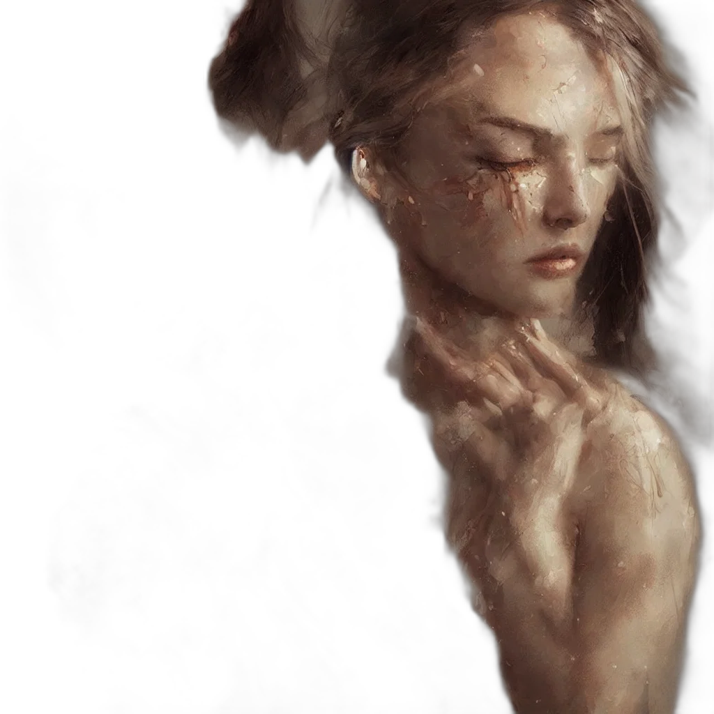 face, creature, mask, hair transparent PNG cut-out