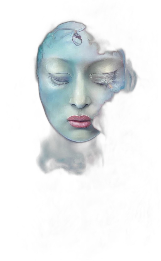 mask, face, robot, crown, photorealistic, watercolor, oil painting, concept art transparent PNG cut-out
