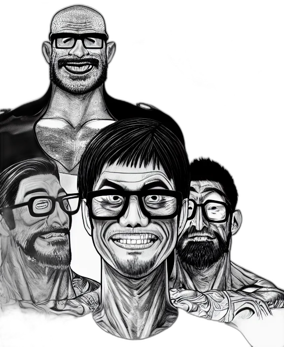 cartoon, comic book art, concept art, pencil sketch, detailed, ink, line, drawing transparent PNG cut-out