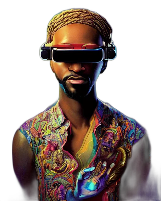 face, robot, cyberpunk, concept art transparent PNG cut-out