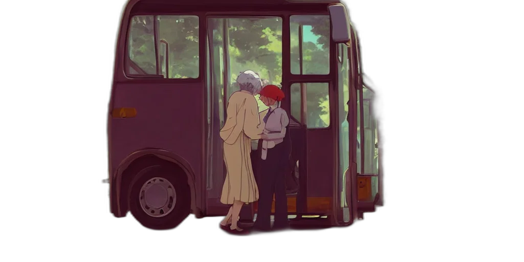 car, umbrella, anime, concept art transparent PNG cut-out