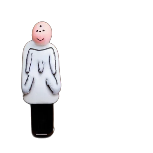bottle, staff, face, robot, 3d render, cartoon, concept art, photorealistic transparent PNG cut-out