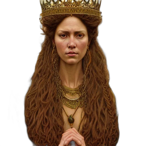 crown, jewelry, hair, face transparent PNG cut-out