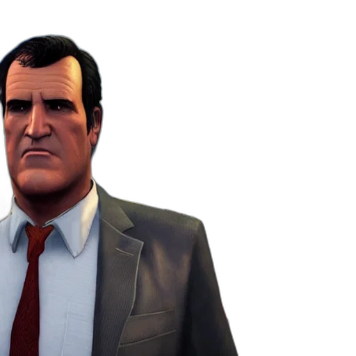 face, jacket, staff, 3d render, concept art, comic book art, photorealistic, screenshot transparent PNG cut-out