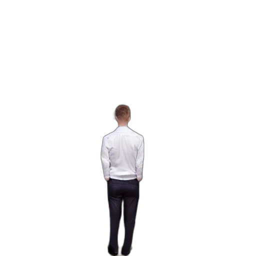 jacket, staff, robot, hair transparent PNG cut-out