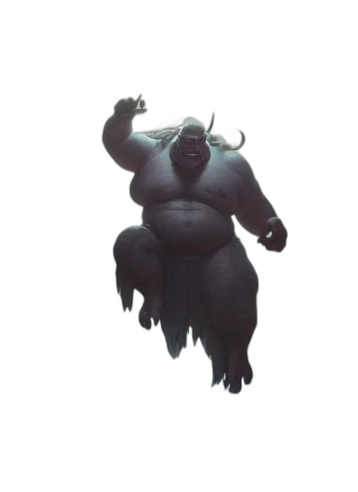 creature, animal, staff, mask transparent PNG cut-out