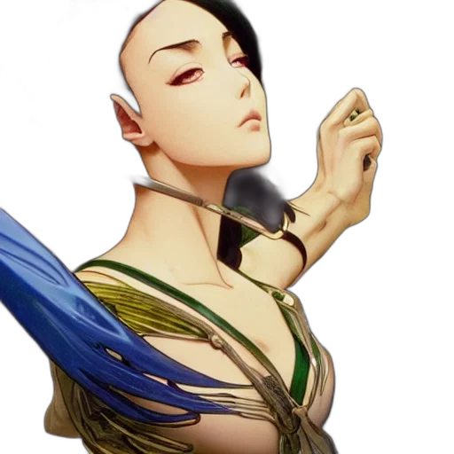 jewelry, staff, face, concept art transparent PNG cut-out
