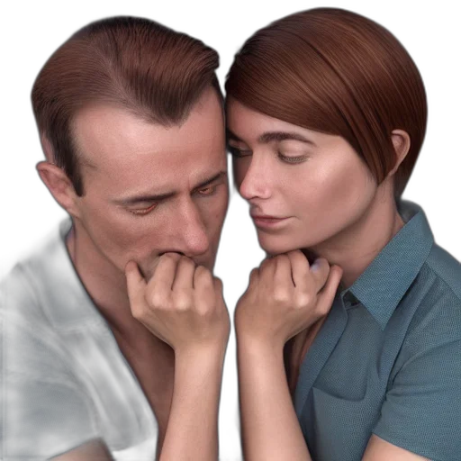 face, mask, hair, jewelry, photorealistic, 3d render, concept art, oil painting transparent PNG cut-out