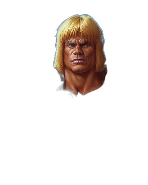face, hair, creature, mask transparent PNG cut-out