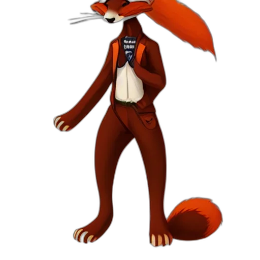 staff, jacket, animal, creature transparent PNG cut-out