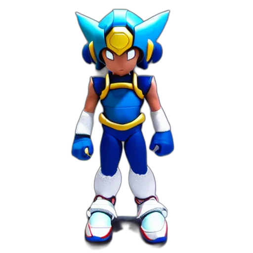 robot, weapon, staff, 3d render transparent PNG cut-out