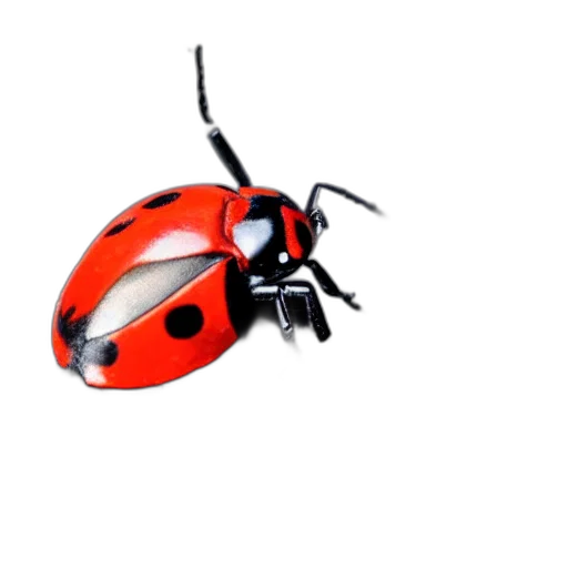 animal, mask, robot, creature, 3d render, concept art, photorealistic, ladybug transparent PNG cut-out