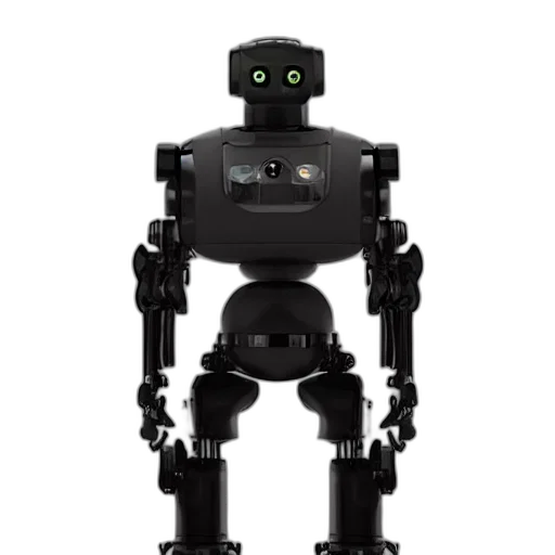 robot, staff, animal, 3d render transparent PNG cut-out